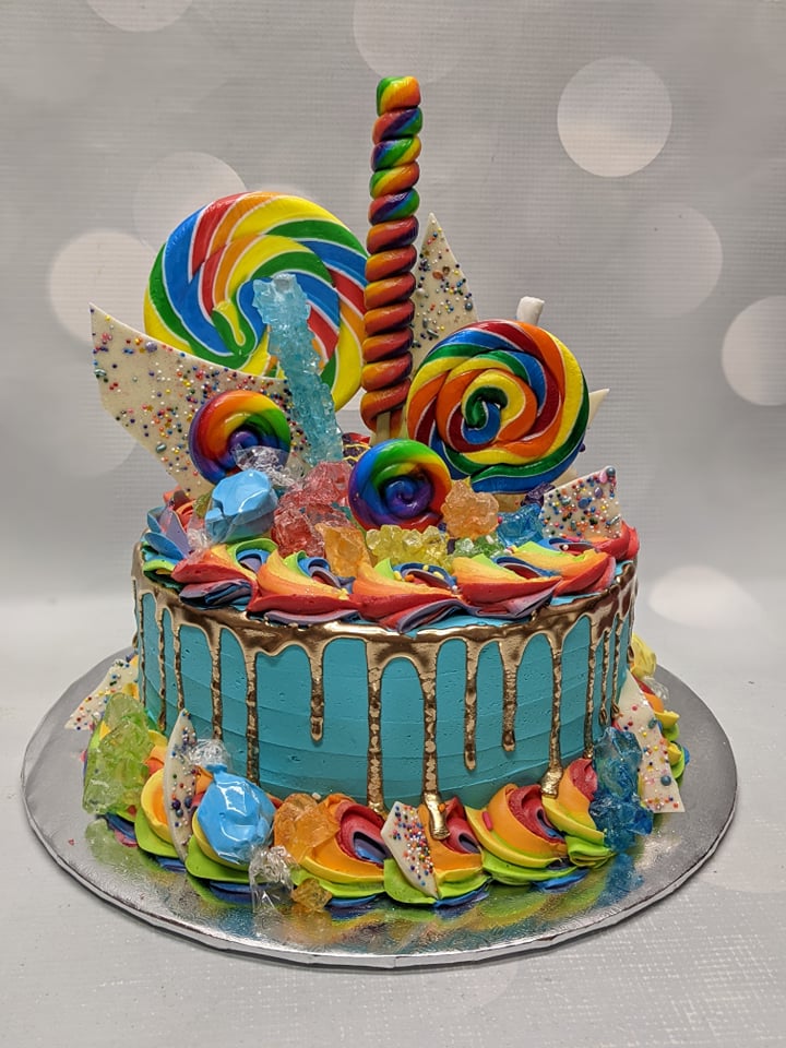 Licorice and Candy Cake | AllFreeCasseroleRecipes.com