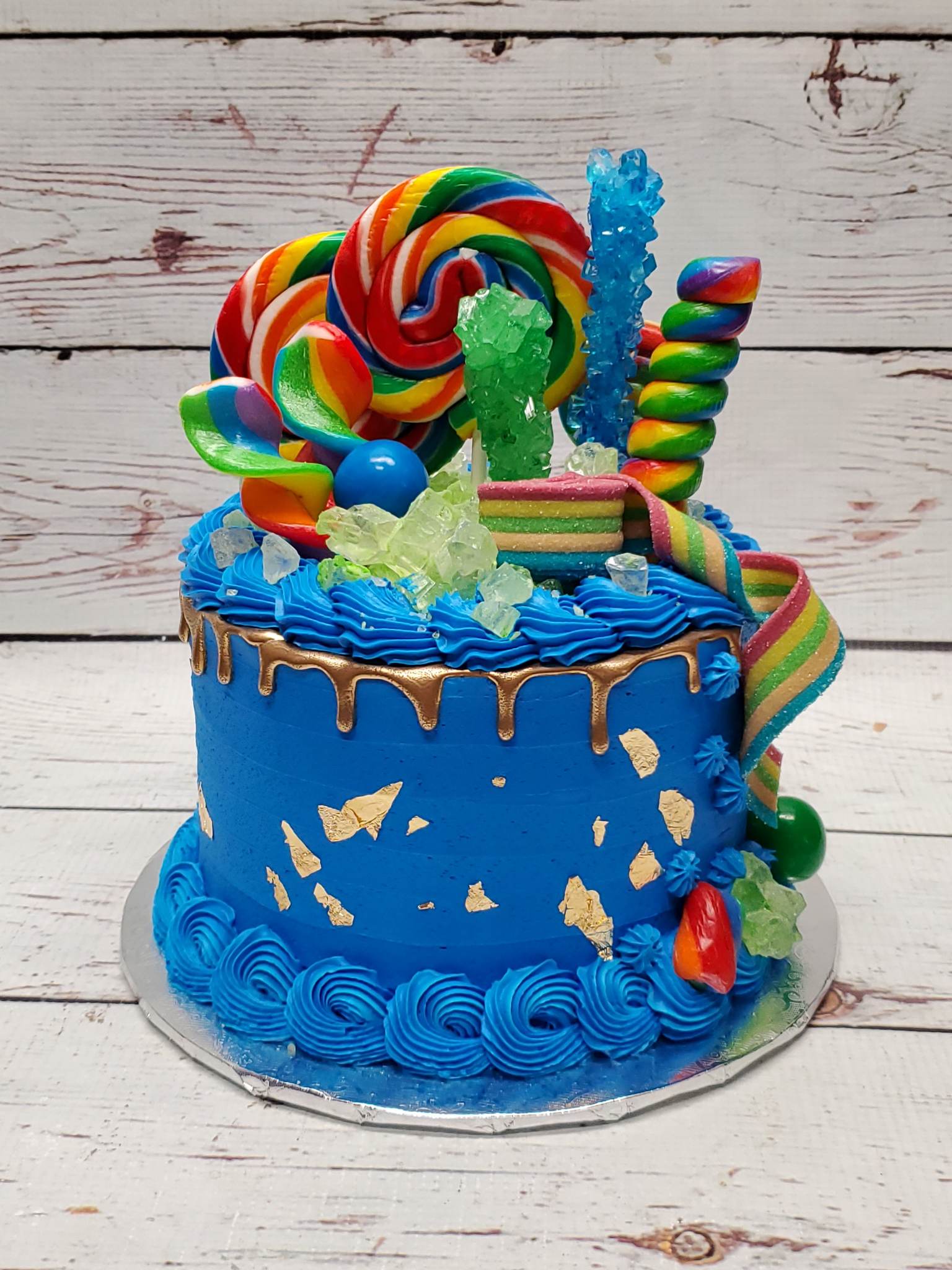 Candy Themed Birthday Cake - A Little Cake